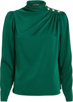 Women Emerald Green Blouses - ShopStyle