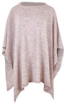 Thumbnail for your product : NEW Moda Immagine Womens Ponchos Boat Neck Poncho Size OneSize Glacier