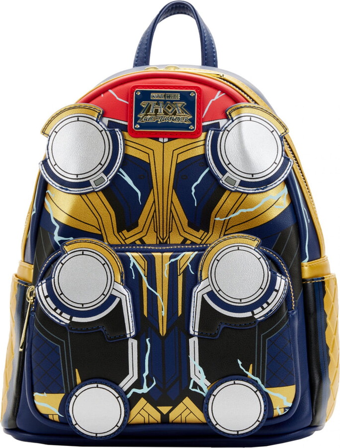 Loungefly Thor Love And Thunder Glow in The Dark Cosplay Style Mini Backpack