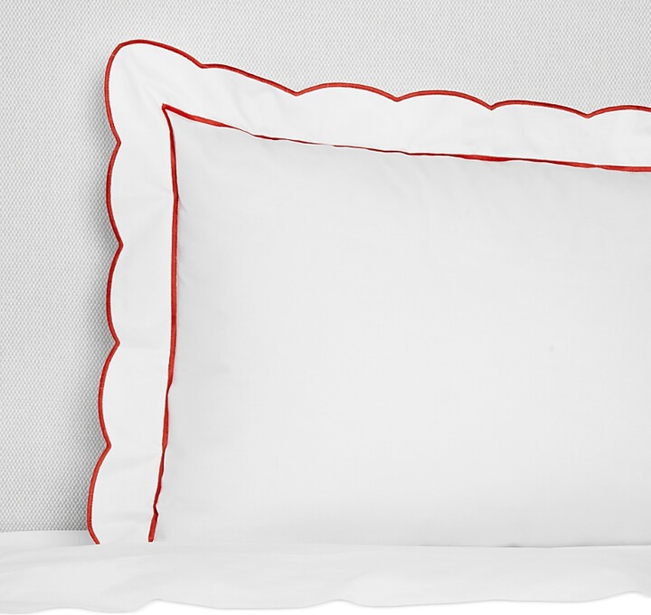 SFERRA Limana Scalloped Boudoir Sham