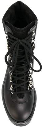 Casadei chain-trimmed City Rock boots