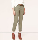 Thumbnail for your product : LOFT Petite Relaxed Skinny Twill Chinos