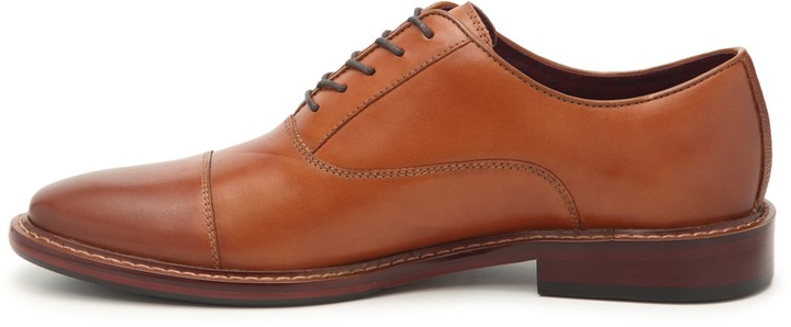 Aston grey kindu cap toe oxford Clearance