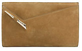 Thumbnail for your product : Thierry Mugler Starla Zip Suede Clutch