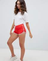 Thumbnail for your product : ASOS Design Basic Runner Shorts With Contrast Binding
