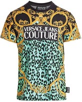 Thumbnail for your product : Versace Jeans Couture Leopard Baroque Print Tee