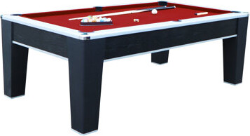 Hathaway Games Hathaway Mirage 7.5 Ft Heavy Duty Pool Table – Includes Cue Sticks, Billiard Balls, Brush – Perfect for Professional and Family Billiards Games Room –
