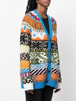 Thumbnail for your product : DSQUARED2 Graphic-Print Cotton Cardigan
