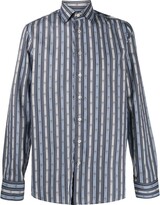 Thumbnail for your product : Etro Chain-Link Pattern Print Shirt