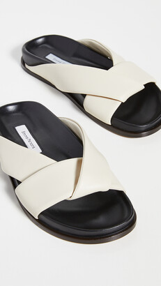 Emme Parsons Folded Slide Sandals