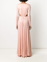 Thumbnail for your product : Elisabetta Franchi cut-out O ring dress