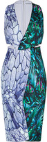 Thumbnail for your product : Dion Lee Silk Reverse Terrain Locked Sheath