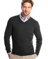 Thumbnail for your product : Club Room Cashmere V-Neck Solid Sweater, Only at Macy's