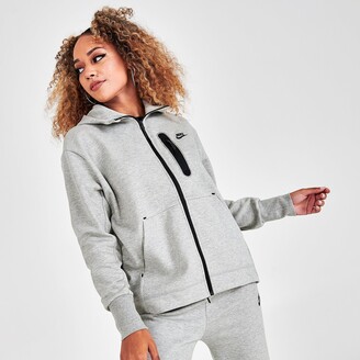 Nike Women's Sportswear Side Zipper Tech Fleece Full-Zip Hoodie - ShopStyle