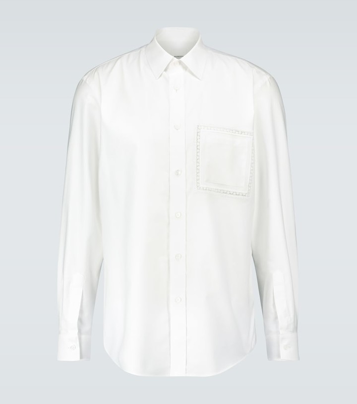 burberry poplin shirt