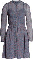 Thumbnail for your product : French Connection Fifine Long Sleeve Crinkle Dress