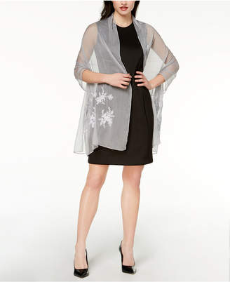 INC International Concepts Embroidered Shine Evening Wrap, Created for Macy's