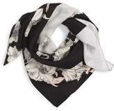 Thumbnail for your product : Halogen Metro Floral Square Silk Scarf