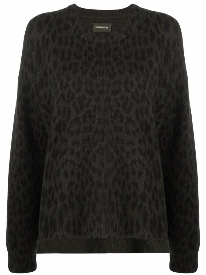 Leopard Cashmere Sweater | Shop the world's largest collection of 
