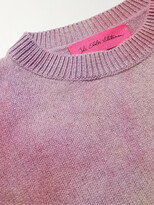 Thumbnail for your product : The Elder Statesman Tie-Dyed Cashmere Sweater - Men - Purple - S