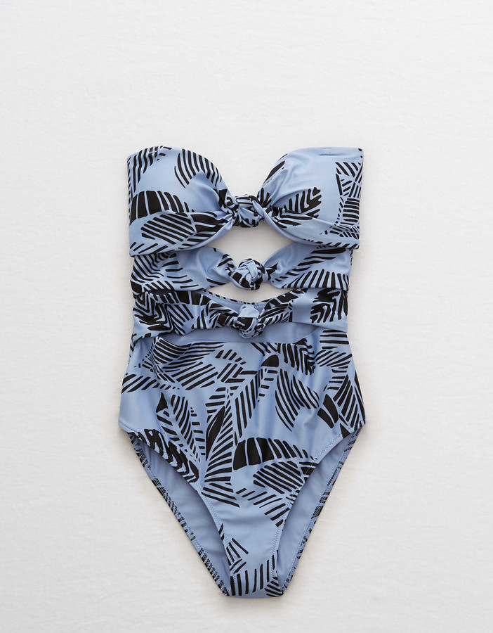 aerie Triple Knot One Piece Swimsuit ShopStyle Teen Girls' Swimwear
