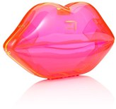 Thumbnail for your product : Lulu Guinness Neon Pink Perspex Lips Clutch