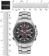 Thumbnail for your product : Citizen Eco-Drive Red Arrows World Chronograph A.T. Radio-Controlled Bracelet Mens Watch