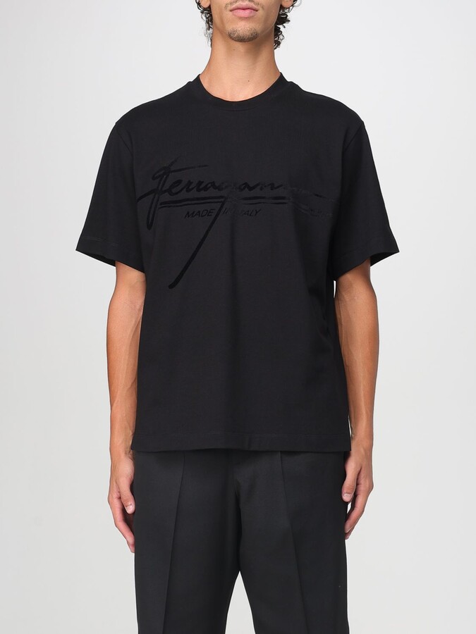 Ferragamo T-Shirt Men color Black