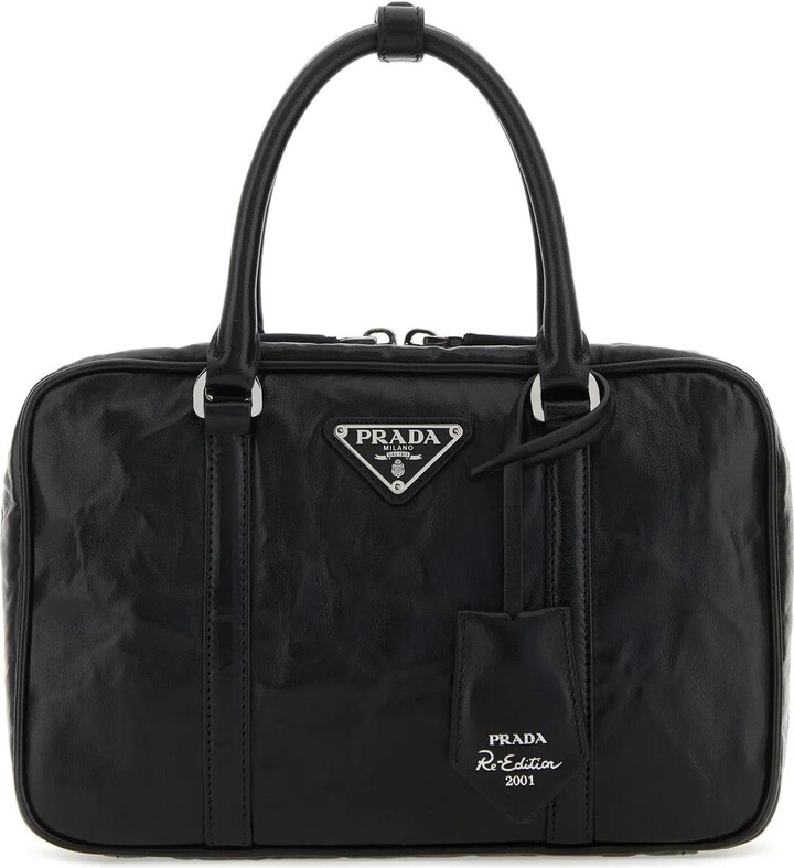 Prada Brown Vitello Daino Satchel Bag ○ Labellov ○ Buy and Sell Authentic  Luxury