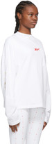 Thumbnail for your product : Reebok by Pyer Moss White Pocket Long Sleeve T-Shirt