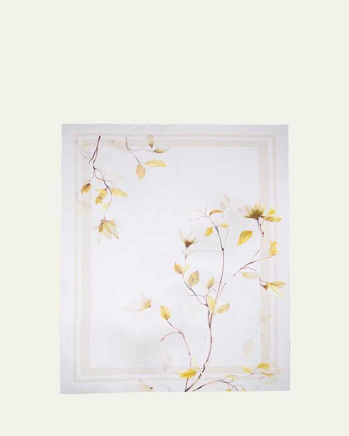 The Lino Japan Yellow Tablecloth, 71" x 144"