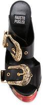 Thumbnail for your product : Fausto Puglisi roses print platform sandals