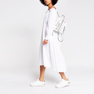 river island maxi shirt dress