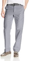 Thumbnail for your product : Izod Men's Newport Belted Flat Front Solid Oxford Pant