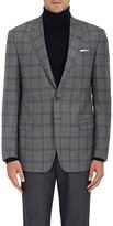 Thumbnail for your product : Giorgio Armani Men's Soft Plaid Wool-Silk Two-Button Sportcoat