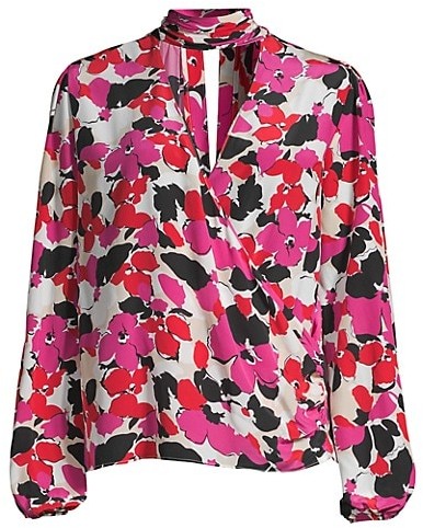 milly cheetah blouse