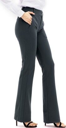 XELORNA Bootcut Yoga Dress Pants for Women Stretchy Work Pants Casual  Slacks Trousers for Office Business with 6 Pockets - ShopStyle