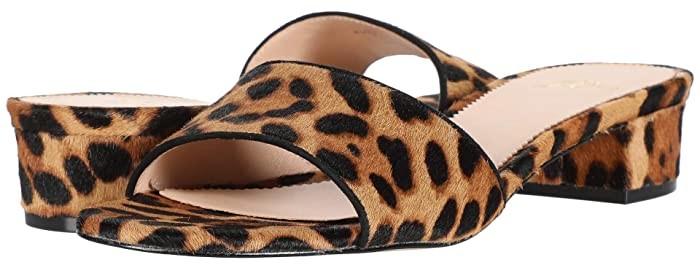 nine west mahogany jelly flat sandal