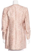 Thumbnail for your product : Stella McCartney Metallic Double-Breasted Coat