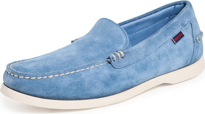Sebago Frank Flesh Out Suede Slip Ons