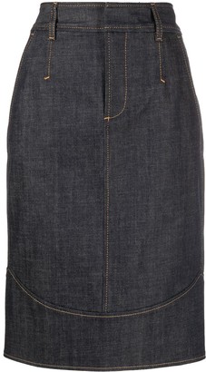 DSQUARED2 Straight Fit Pencil Skirt
