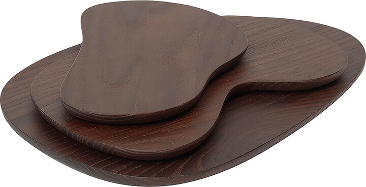Ferm Living Cairn Cutting Boards - Set Of 3 in Brown