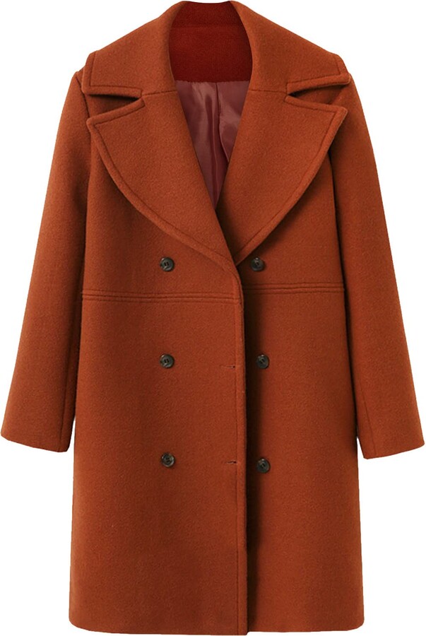 PADON Grey Shacket Womens Khaki Padded Coat Ladies Leather Biker Jacket