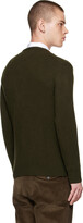 Thumbnail for your product : Husbands Green V-Neck Sweater