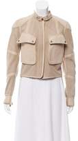 Thumbnail for your product : Belstaff Suede Laser-Cut Jacket