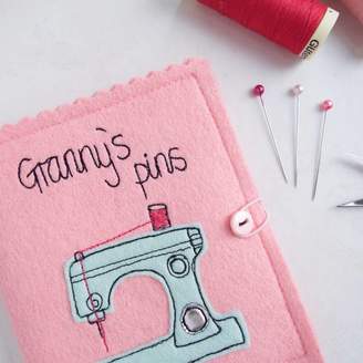 rosiebull designs Personalised Sewing Machine Needle Case