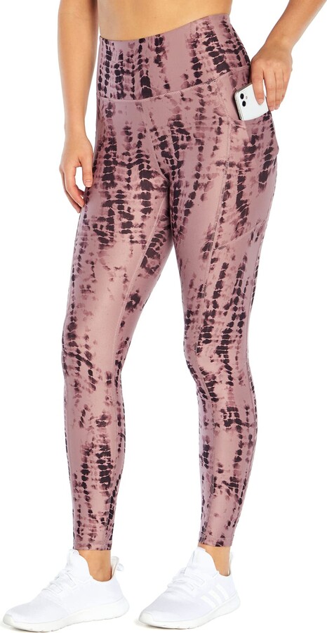 Id Ideology Women's Compression High-Waist Side-Pocket 7/8 Length Leggings,  Created for Macy's