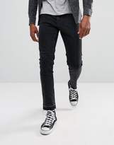 Thumbnail for your product : Weekday Friday Skinny Jean Deconstructed Black Wash