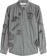 Thumbnail for your product : Golden Goose Button-Down Shirt with Patches
