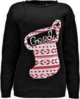 Thumbnail for your product : boohoo Anee Good Stocking Christmas Jumper